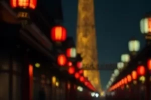 《小镇放映员》专题封面，老放映机与胶片盘特写